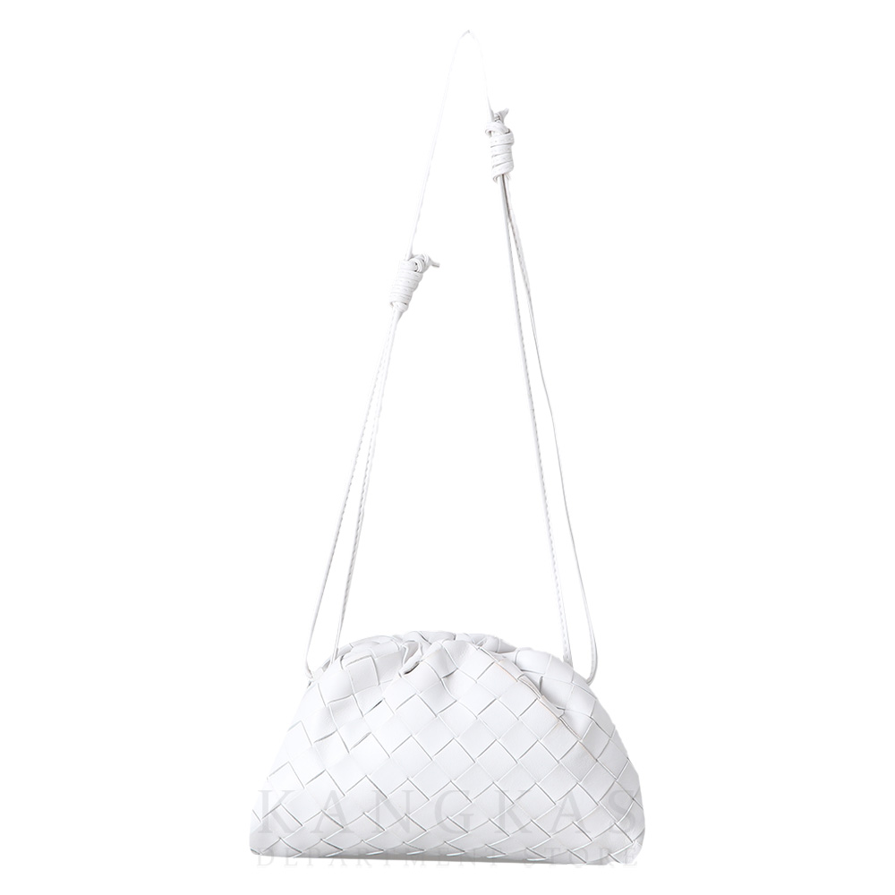BOTTEGA VENETA(USED)보테가베네타 인트레치아토 위빙 미니 파우치겸 크로스백